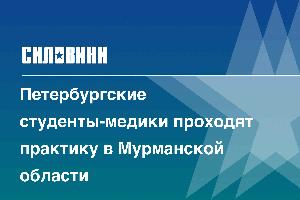 Петербургские студенты-медики проходят практику в Мурманской области