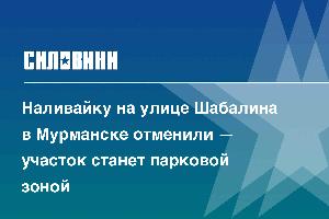 Наливайку на улице Шабалина в Мурманске отменили — участок станет парковой зоной