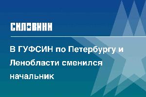 В ГУФСИН по Петербургу и Ленобласти сменился начальник