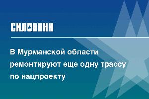 В Мурманской области ремонтируют еще одну трассу по нацпроекту