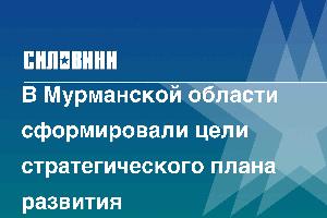 В Мурманской области сформировали цели стратегического плана развития