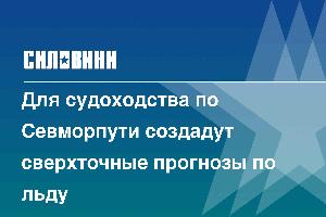 Для судоходства по Севморпути создадут сверхточные прогнозы по льду