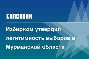 Избирком утвердил легитимность выборов в Мурманской области