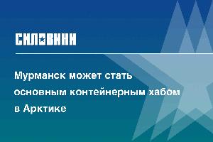 Мурманск может стать основным контейнерным хабом в Арктике