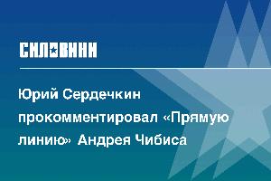 Юрий Сердечкин прокомментировал «Прямую линию» Андрея Чибиса