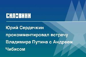 Юрий Сердечкин прокомментировал встречу Владимира Путина с Андреем Чибисом