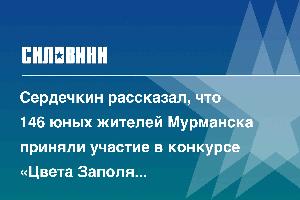 Сердечкин рассказал, что 146 юных жителей Мурманска приняли участие в конкурсе «Цвета Заполярья»