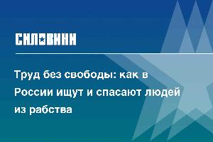 Труд без свободы: как в России ищут и спасают людей из рабства