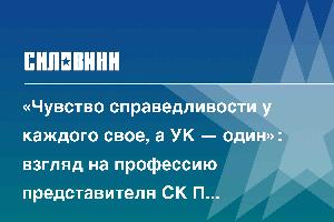 «Чувство справедливости у каждого свое, а УК — один»: взгляд на профессию представителя СК Петербурга